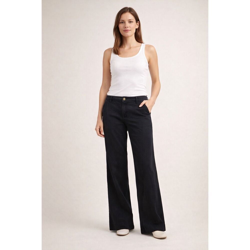 Old Navy Black Low Rise Bootcut Pants Womens Size 6 Stretch